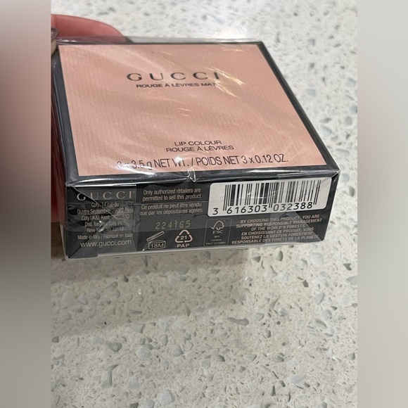 Gucci Travel Lipstick Set W/Gucci Bag NIB - Picture 4 of 5